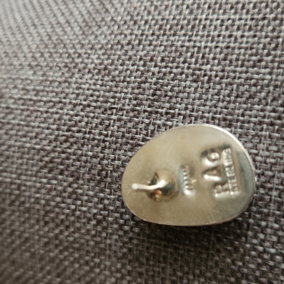 Gorgeous NWOT Native American Navajo Turquoise and Sterling Earrings ๐๐ค - Picture 6 of 11